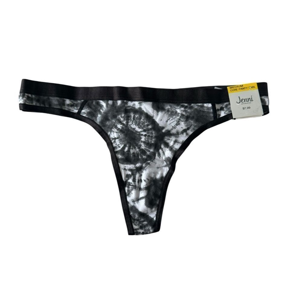 Jenni Cotton Tie-Dye Thong Size Medium